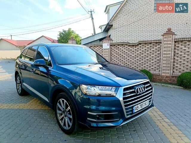 Синий Ауди Ку 7, объемом двигателя 3 л и пробегом 88 тыс. км за 35800 $, фото 3 на Automoto.ua