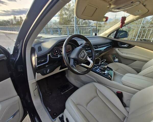 Синий Ауди Ку 7, объемом двигателя 3 л и пробегом 99 тыс. км за 37500 $, фото 7 на Automoto.ua