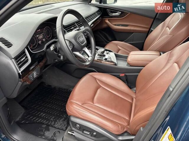 Синій Ауді Ку 7, об'ємом двигуна 3 л та пробігом 158 тис. км за 26800 $, фото 20 на Automoto.ua