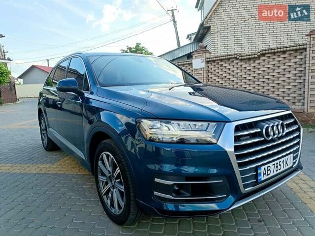 Синий Ауди Ку 7, объемом двигателя 3 л и пробегом 88 тыс. км за 35800 $, фото 7 на Automoto.ua