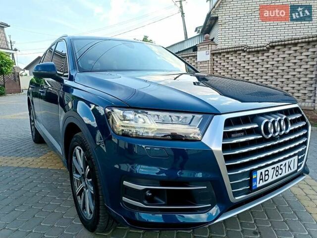 Синий Ауди Ку 7, объемом двигателя 3 л и пробегом 88 тыс. км за 35800 $, фото 1 на Automoto.ua