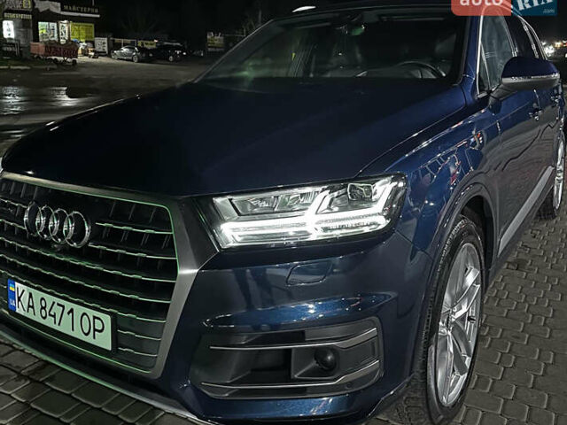 Синий Ауди Ку 7, объемом двигателя 3 л и пробегом 63 тыс. км за 44500 $, фото 3 на Automoto.ua
