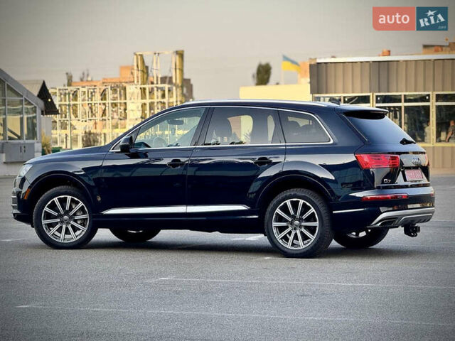 Ауді Ку 7 2018 у Києві на Automoto.ua Синій Ауді Ку 7, об'ємом двигуна 2 л та пробігом 162 тис. км за 25700 $, фото 10 на Automoto.ua