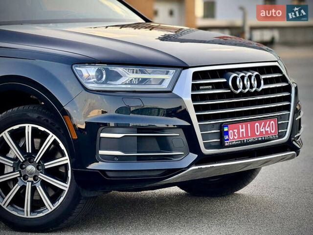 Ауді Ку 7 2018 у Києві на Automoto.ua Синій Ауді Ку 7, об'ємом двигуна 2 л та пробігом 162 тис. км за 25700 $, фото 16 на Automoto.ua
