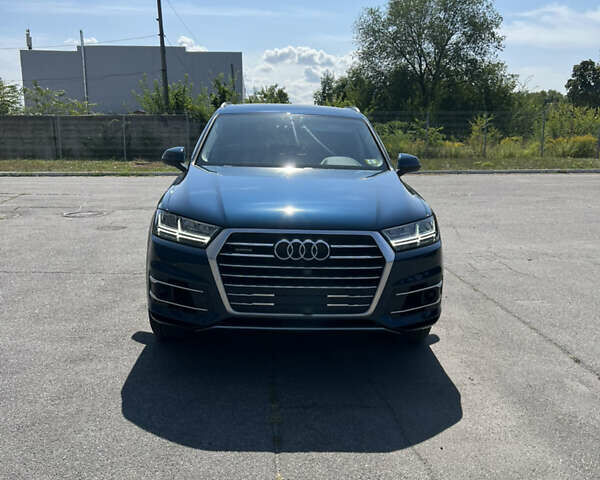 Синий Ауди Ку 7, объемом двигателя 3 л и пробегом 147 тыс. км за 35000 $, фото 1 на Automoto.ua