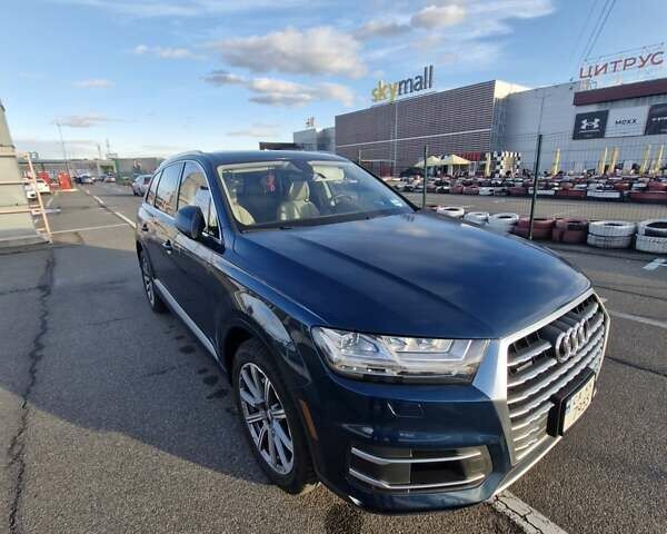 Синий Ауди Ку 7, объемом двигателя 3 л и пробегом 99 тыс. км за 37500 $, фото 15 на Automoto.ua