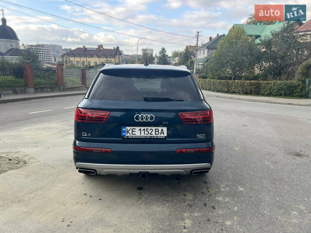 Синий Ауди Ку 7, объемом двигателя 3 л и пробегом 140 тыс. км за 35000 $, фото 3 на Automoto.ua