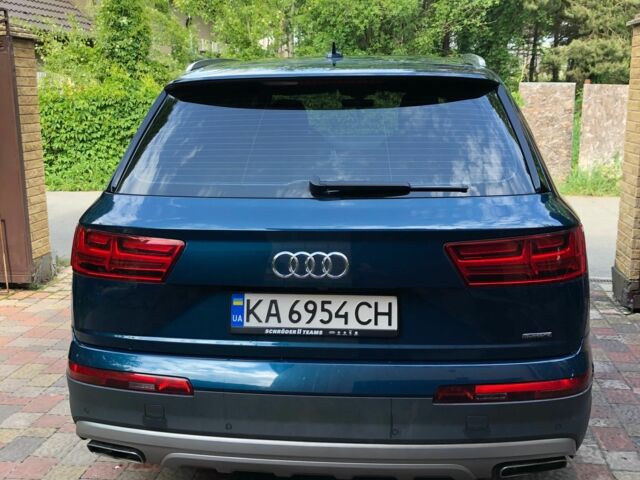 Ауди Ку 7 2018 в Буче на Automoto.ua Синий Ауди Ку 7, объемом двигателя 3 л и пробегом 139 тыс. км за 41500 $, фото 4 на Automoto.ua