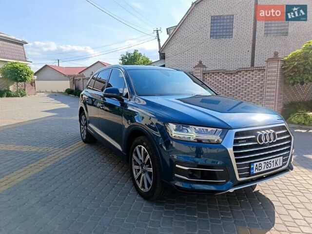 Синий Ауди Ку 7, объемом двигателя 3 л и пробегом 88 тыс. км за 35800 $, фото 4 на Automoto.ua