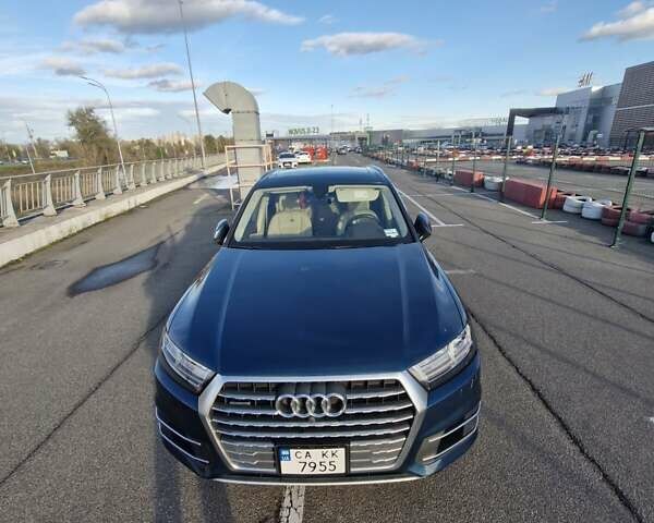 Синий Ауди Ку 7, объемом двигателя 3 л и пробегом 99 тыс. км за 37500 $, фото 5 на Automoto.ua