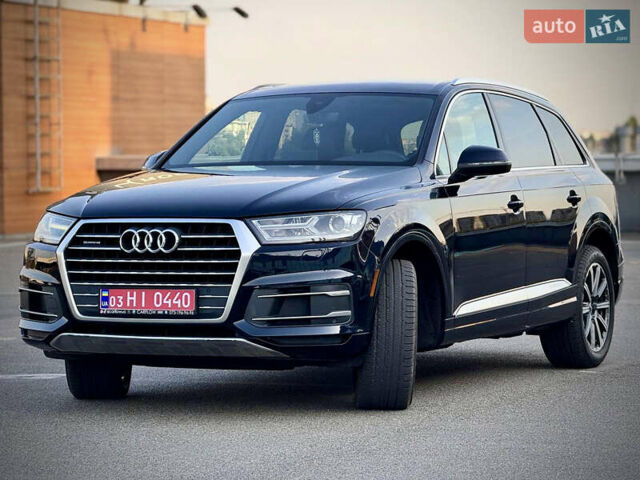 Ауді Ку 7 2018 у Києві на Automoto.ua Синій Ауді Ку 7, об'ємом двигуна 2 л та пробігом 162 тис. км за 25700 $, фото 14 на Automoto.ua