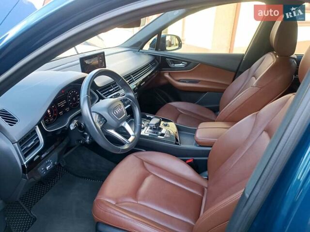 Синий Ауди Ку 7, объемом двигателя 3 л и пробегом 88 тыс. км за 35800 $, фото 20 на Automoto.ua