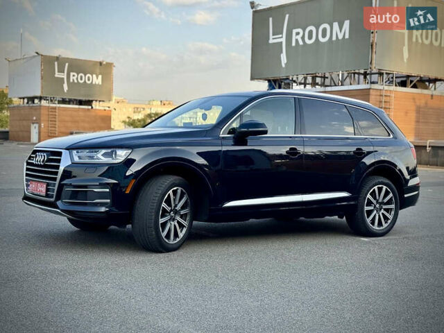 Ауді Ку 7 2018 у Києві на Automoto.ua Синій Ауді Ку 7, об'ємом двигуна 2 л та пробігом 162 тис. км за 25700 $, фото 12 на Automoto.ua