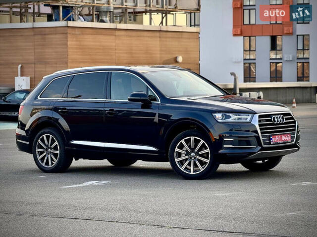 Ауди Ку 7 2018 в Киеве на Automoto.ua Синий Ауди Ку 7, объемом двигателя 2 л и пробегом 162 тыс. км за 25900 $, фото 1 на Automoto.ua