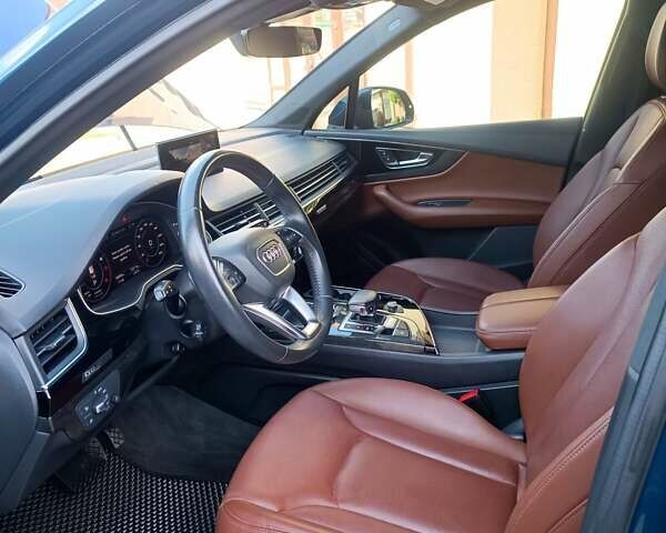 Синий Ауди Ку 7, объемом двигателя 3 л и пробегом 88 тыс. км за 35800 $, фото 18 на Automoto.ua