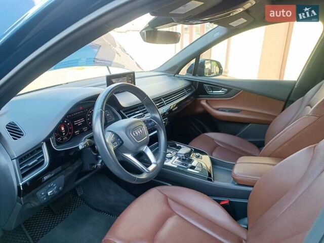 Синий Ауди Ку 7, объемом двигателя 3 л и пробегом 88 тыс. км за 35800 $, фото 23 на Automoto.ua