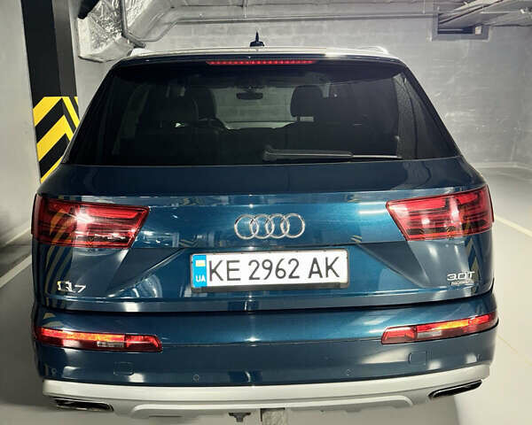 Синий Ауди Ку 7, объемом двигателя 3 л и пробегом 147 тыс. км за 35000 $, фото 4 на Automoto.ua