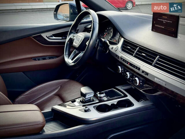 Ауді Ку 7 2018 у Києві на Automoto.ua Синій Ауді Ку 7, об'ємом двигуна 2 л та пробігом 162 тис. км за 25700 $, фото 21 на Automoto.ua