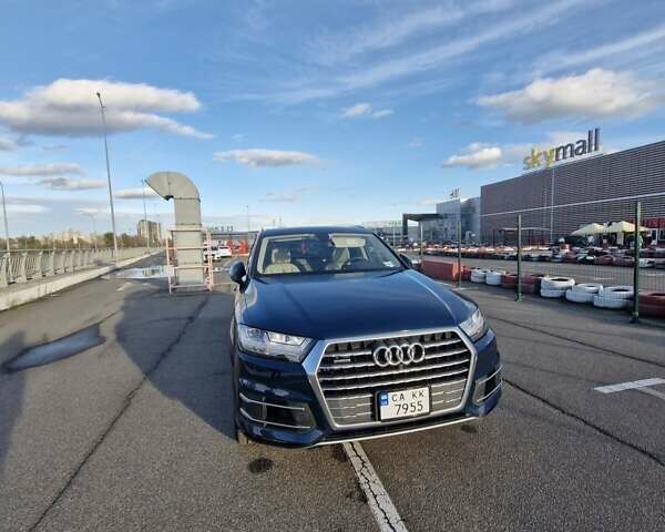 Синий Ауди Ку 7, объемом двигателя 3 л и пробегом 99 тыс. км за 37500 $, фото 3 на Automoto.ua