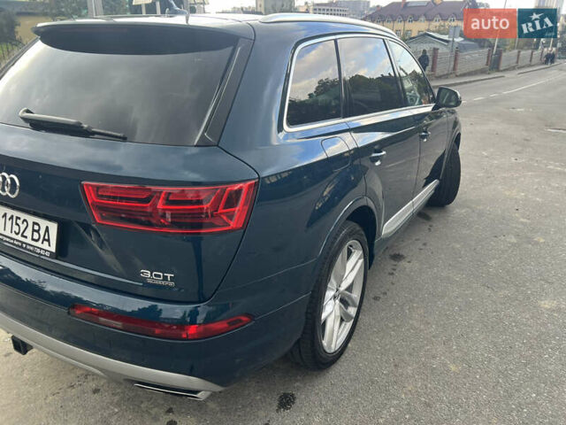 Синий Ауди Ку 7, объемом двигателя 3 л и пробегом 140 тыс. км за 35000 $, фото 5 на Automoto.ua