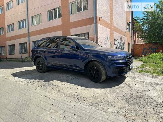 Синій Ауді Ку 7, об'ємом двигуна 3 л та пробігом 37 тис. км за 31900 $, фото 4 на Automoto.ua