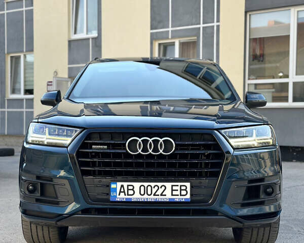 Синий Ауди Ку 7, объемом двигателя 3 л и пробегом 222 тыс. км за 36999 $, фото 2 на Automoto.ua