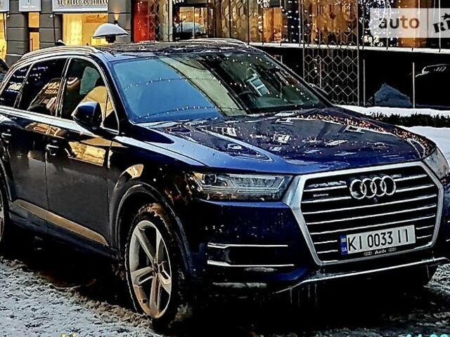 Синій Ауді Ку 7, об'ємом двигуна 3 л та пробігом 45 тис. км за 45500 $, фото 64 на Automoto.ua