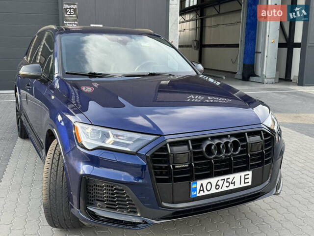 Синий Ауди Ку 7, объемом двигателя 3 л и пробегом 110 тыс. км за 47000 $, фото 9 на Automoto.ua