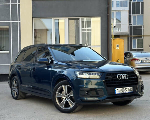 Синий Ауди Ку 7, объемом двигателя 3 л и пробегом 222 тыс. км за 36999 $, фото 3 на Automoto.ua