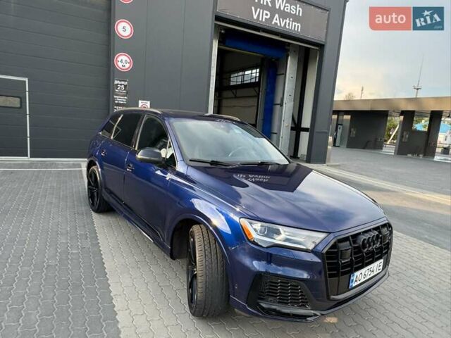 Синий Ауди Ку 7, объемом двигателя 3 л и пробегом 110 тыс. км за 45500 $, фото 5 на Automoto.ua