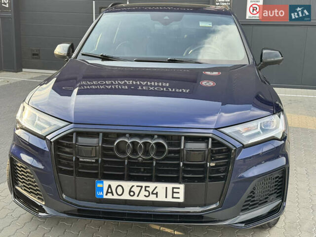 Синий Ауди Ку 7, объемом двигателя 3 л и пробегом 110 тыс. км за 47000 $, фото 10 на Automoto.ua