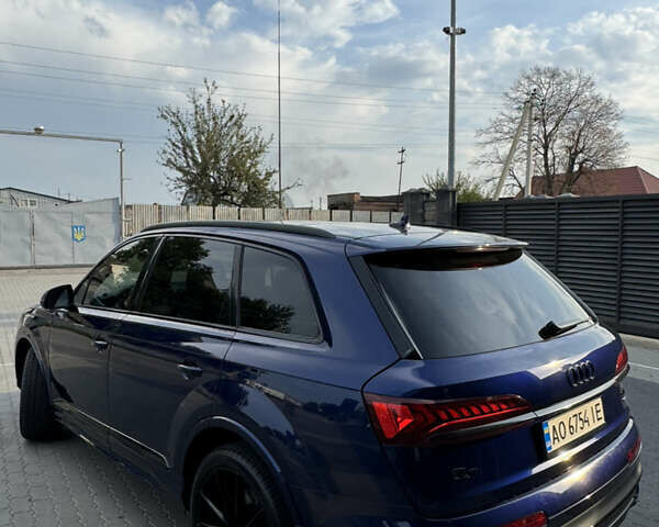 Синий Ауди Ку 7, объемом двигателя 3 л и пробегом 110 тыс. км за 45500 $, фото 1 на Automoto.ua