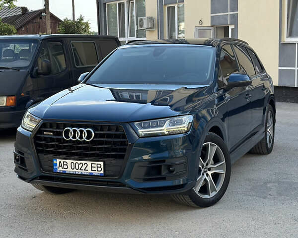 Синий Ауди Ку 7, объемом двигателя 3 л и пробегом 222 тыс. км за 36999 $, фото 5 на Automoto.ua