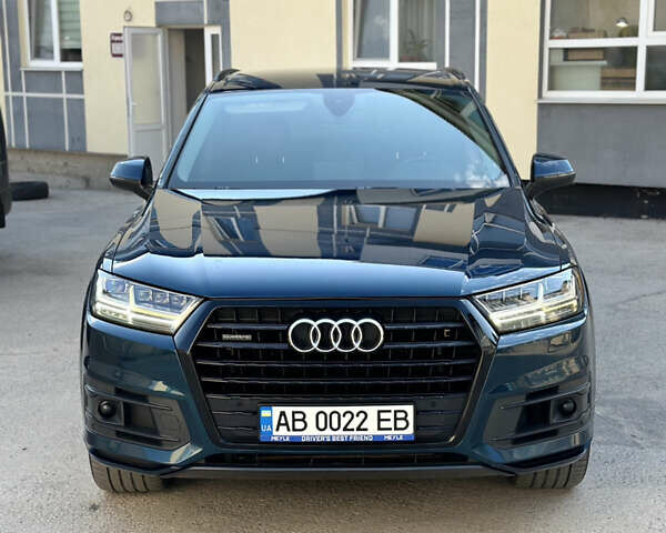 Синий Ауди Ку 7, объемом двигателя 3 л и пробегом 222 тыс. км за 36999 $, фото 1 на Automoto.ua