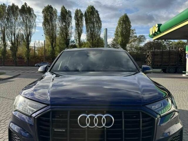 Синий Ауди Ку 7, объемом двигателя 3 л и пробегом 158 тыс. км за 55000 $, фото 1 на Automoto.ua