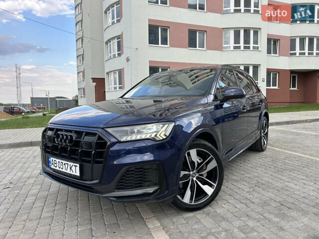 Синий Ауди Ку 7, объемом двигателя 3 л и пробегом 142 тыс. км за 45250 $, фото 1 на Automoto.ua