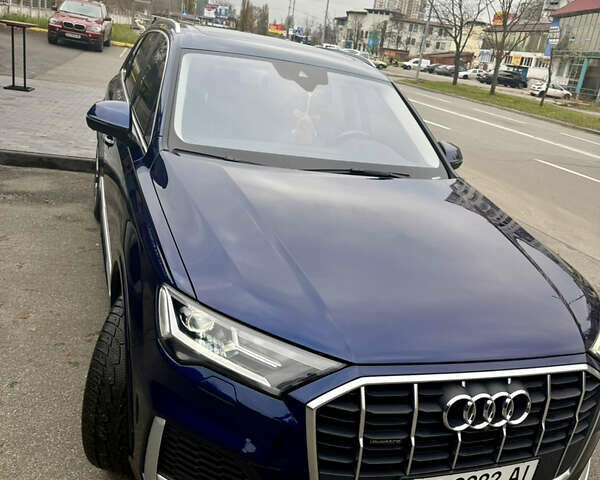 Синий Ауди Ку 7, объемом двигателя 1.98 л и пробегом 74 тыс. км за 52000 $, фото 3 на Automoto.ua
