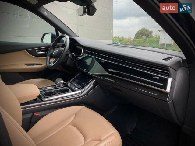 Ауди Ку 7 2020 в Киеве на Automoto.ua Синий Ауди Ку 7, объемом двигателя 3 л и пробегом 86 тыс. км за 49900 $, фото 24 на Automoto.ua
