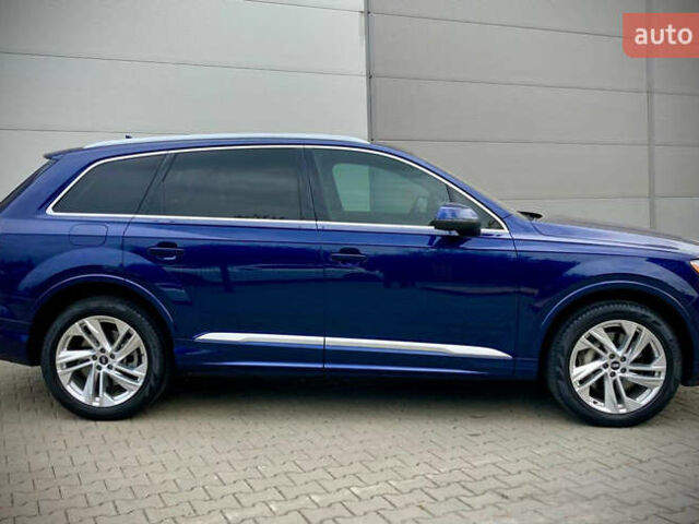 Ауди Ку 7 2020 в Киеве на Automoto.ua Синий Ауди Ку 7, объемом двигателя 3 л и пробегом 86 тыс. км за 49900 $, фото 5 на Automoto.ua