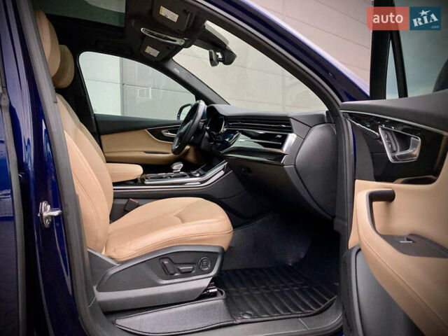 Ауди Ку 7 2020 в Киеве на Automoto.ua Синий Ауди Ку 7, объемом двигателя 3 л и пробегом 86 тыс. км за 49900 $, фото 22 на Automoto.ua