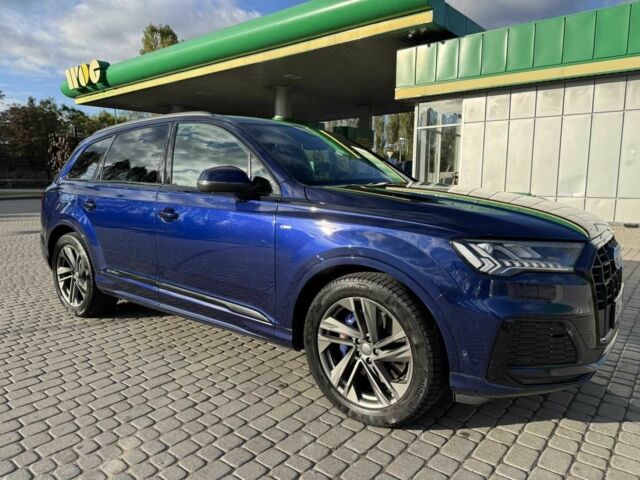Синий Ауди Ку 7, объемом двигателя 3 л и пробегом 158 тыс. км за 55000 $, фото 2 на Automoto.ua