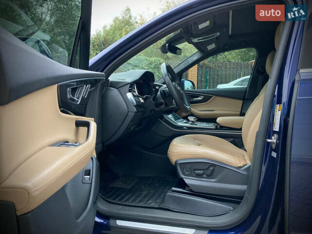 Ауди Ку 7 2020 в Киеве на Automoto.ua Синий Ауди Ку 7, объемом двигателя 3 л и пробегом 86 тыс. км за 49900 $, фото 16 на Automoto.ua