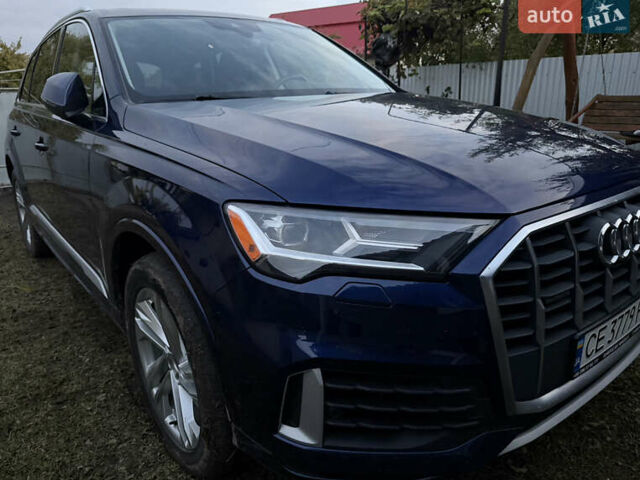 Синий Ауди Ку 7, объемом двигателя 3 л и пробегом 114 тыс. км за 47533 $, фото 2 на Automoto.ua