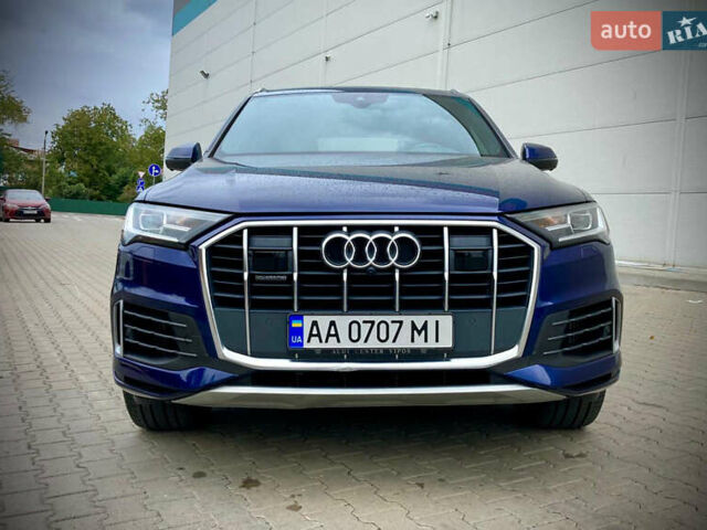 Ауди Ку 7 2020 в Киеве на Automoto.ua Синий Ауди Ку 7, объемом двигателя 3 л и пробегом 86 тыс. км за 49900 $, фото 4 на Automoto.ua