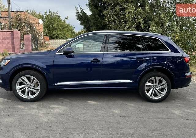 Синий Ауди Ку 7, объемом двигателя 3 л и пробегом 93 тыс. км за 43700 $, фото 6 на Automoto.ua