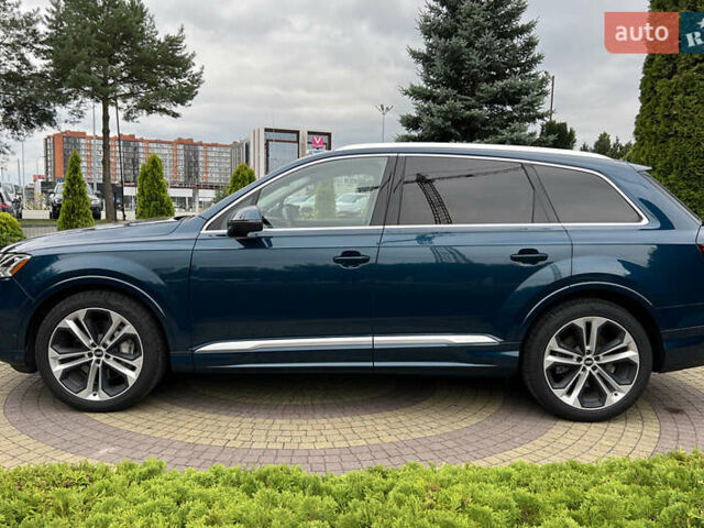Синій Ауді Ку 7, об'ємом двигуна 3 л та пробігом 54 тис. км за 57999 $, фото 3 на Automoto.ua