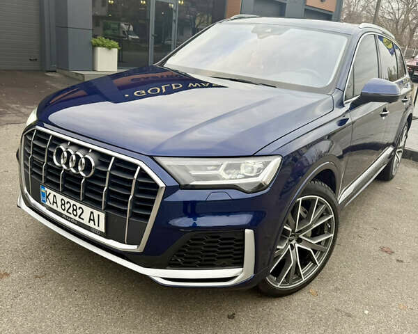Синий Ауди Ку 7, объемом двигателя 1.98 л и пробегом 74 тыс. км за 52000 $, фото 1 на Automoto.ua