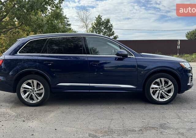 Синий Ауди Ку 7, объемом двигателя 3 л и пробегом 93 тыс. км за 43700 $, фото 2 на Automoto.ua