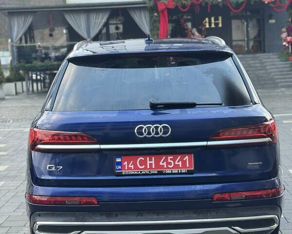 Синий Ауди Ку 7, объемом двигателя 3 л и пробегом 113 тыс. км за 41500 $, фото 4 на Automoto.ua
