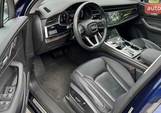 Синий Ауди Ку 7, объемом двигателя 3 л и пробегом 93 тыс. км за 43700 $, фото 7 на Automoto.ua